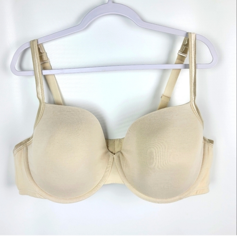 CACIQUE Cotton Bra Sz 46DD EUC